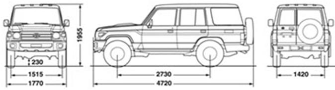 Land Cruiser 76 LX 4.0 5MT