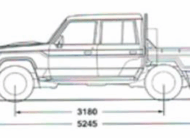 Land Cruiser 79 D/C LX 4.0 5MT